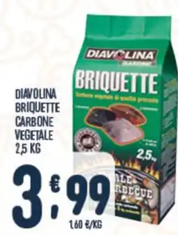 Gruppo Pascar Diavolina briquette carbone vegetale offerta
