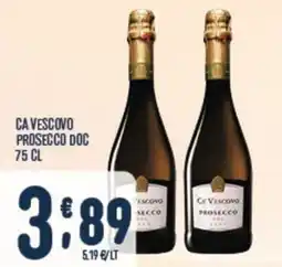 Gruppo Pascar Ca vescovo prosecco doc offerta