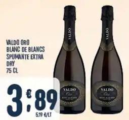 Gruppo Pascar Valdo oro blanc de blancs spumante extra dry offerta