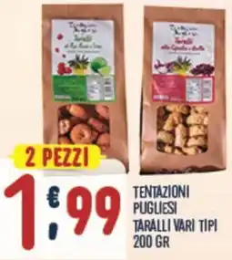 Gruppo Pascar Tentazioni pugliesi taralli offerta