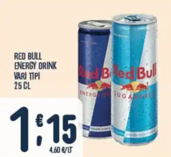 Gruppo Pascar Red bull energy drink offerta