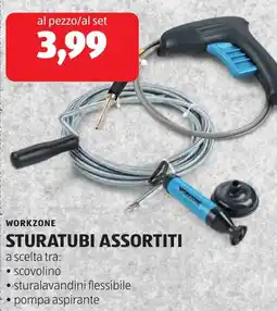 ALDI Workzone sturatubi offerta