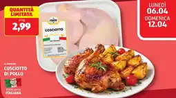 ALDI Il podere cosciotto di pollo offerta