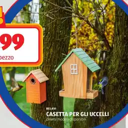 ALDI Belavi casetta per gli uccelli offerta