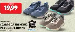 ALDI Adventuridge scarpe da trekking pelle per uomo e donna offerta