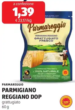 ALDI Parmareggio parmigiano reggiano dop offerta