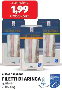 ALDI Almare seafood filetti di aringa offerta