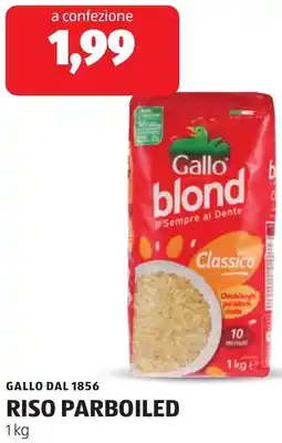 ALDI Gallo dal 1856 riso parboiled offerta