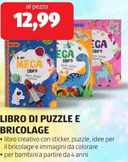 ALDI Libro di puzzle e bricolage offerta