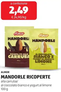 ALDI Almor mandorle ricoperte offerta