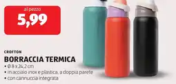 ALDI Crofton borraccia termica offerta