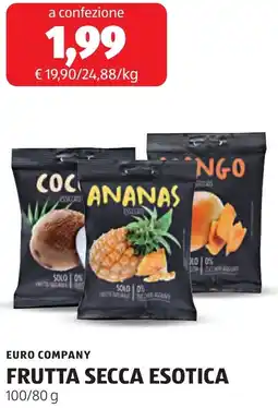 ALDI Euro company frutta secca esotica offerta
