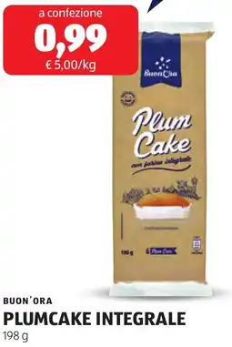 ALDI Buon ora plumcake integrale offerta