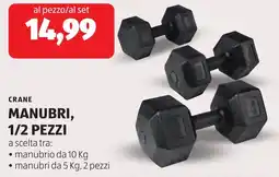 ALDI Crane manubri offerta