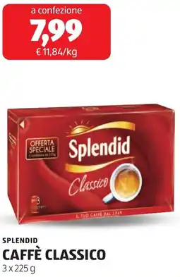 ALDI Splendid caffè classico offerta