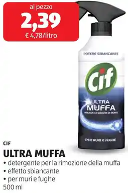 ALDI Cif ultra muffa offerta
