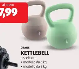 ALDI Crane kettlebell offerta