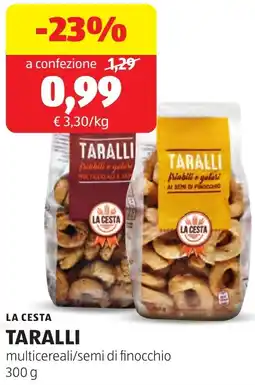 ALDI La cesta taralli offerta