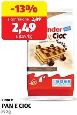 ALDI Kinder pan e cioc offerta