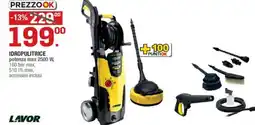 Brico OK Lavor prezzook idropulitrice potenza max 2500 W offerta