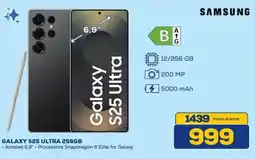 Euronics SAMSUNG Galaxy s25 ultra 256gb offerta