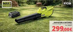 Brico Io Ryobi soffiatore a batteria offerta