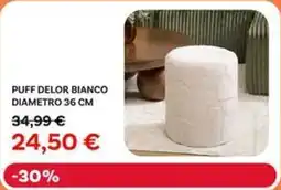 Max Factory Puff delor bianco diametro 36 cm offerta