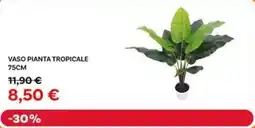 Max Factory Vaso pianta tropicale 75cm offerta