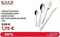 Max Factory Posate in acciaio inossidabile inox made in italy offerta