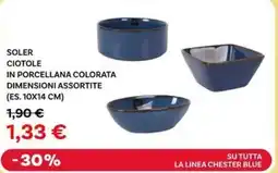 Max Factory Soler ciotole in porcellana colorata offerta