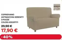Max Factory Copridivano antimacchia serenity 3 piazze offerta