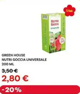 Max Factory Green house nutri goccia universale offerta