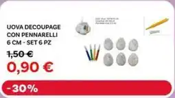 Max Factory Uova decoupage con pennarelli 6 cm offerta