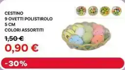 Max Factory Cestino 9 ovetti polistirolo 5 cm offerta