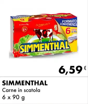 Iper Tosano SIMMENTHAL Carne in scatola offerta