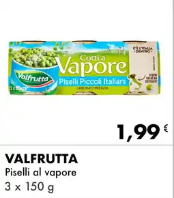 Iper Tosano VALFRUTTA Piselli al vapore offerta