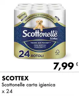 Iper Tosano SCOTTEX Scottonelle carta igienica x24 offerta