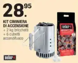 Brico OK weber Kit ciminiera di accensione offerta
