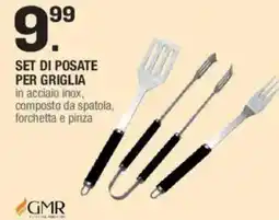Brico OK GMR Set di posate per griglia offerta