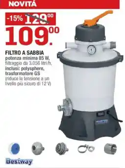 Brico OK Bestway Filtro a sabbia offerta