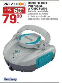 Brico OK Bestway robot pulitore per piscine a fondo piatto offerta