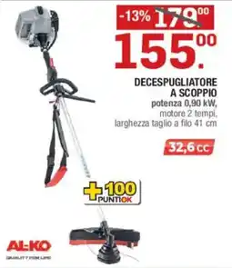 Brico OK AL-KO Decespugliatore a scoppio offerta