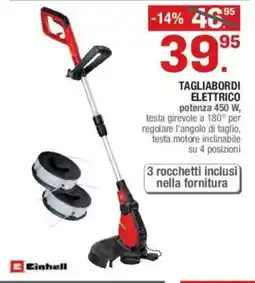 Brico OK Einhell Tagliabordi elettrico offerta