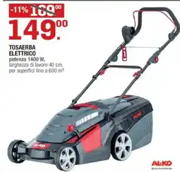 Brico OK AL-KO Tosaerba elettrico offerta
