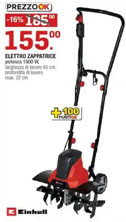 Brico OK Einhell elettro zappatrice offerta