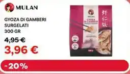 Max Factory Mulan gyoza di gamberi surgelati offerta