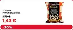 Max Factory Youwok prawn crackers offerta