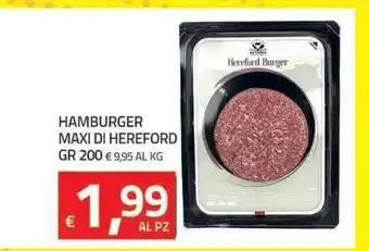 TuoDi Hamburger Maxi Di Hereford Gr 200 offerta