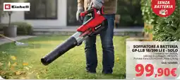 Brico Io Einhell soffiatore a batteria GP-LLB 18/200 LI E - Solo offerta