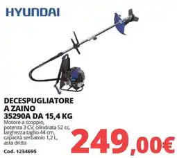 Brico Io Hyundai decespugliatore a zaino 35290A offerta